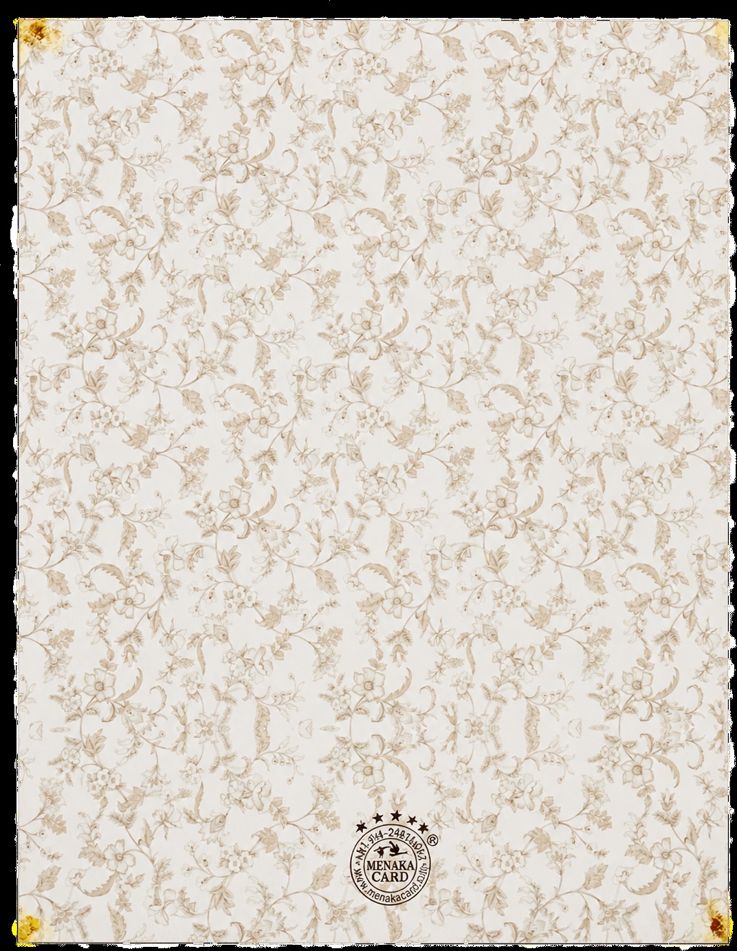 Card Page 6 - Backing Motif